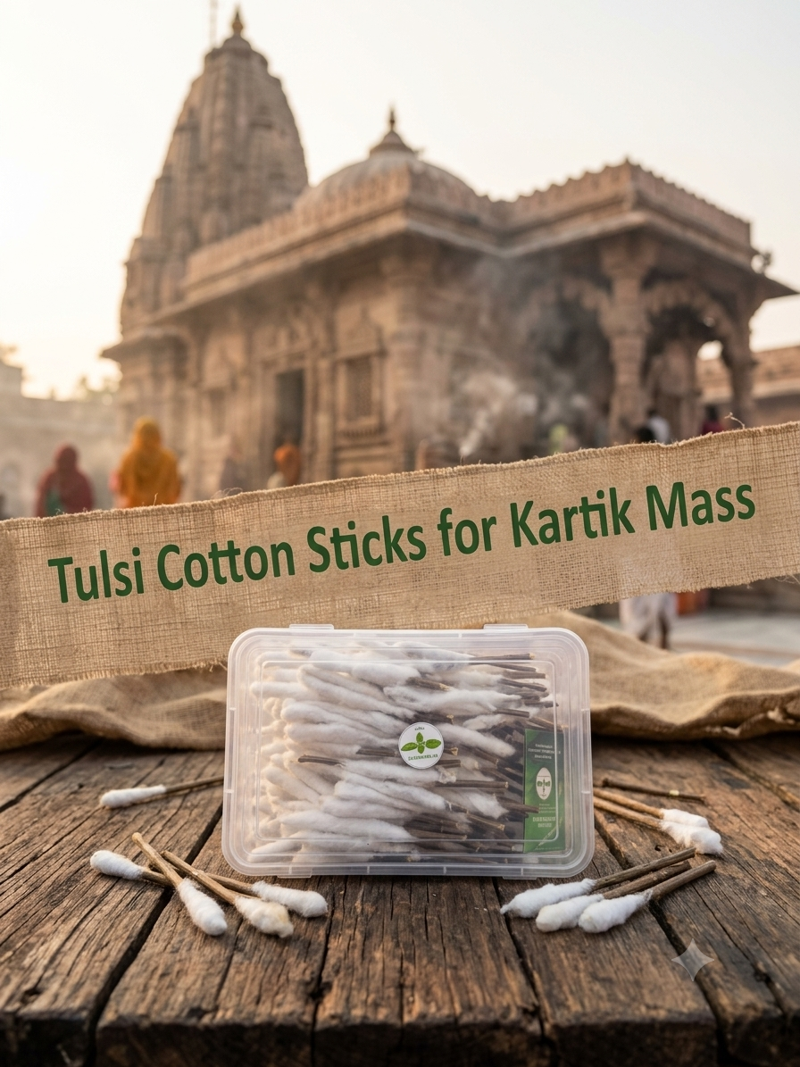 Tulsi Cotton Sticks