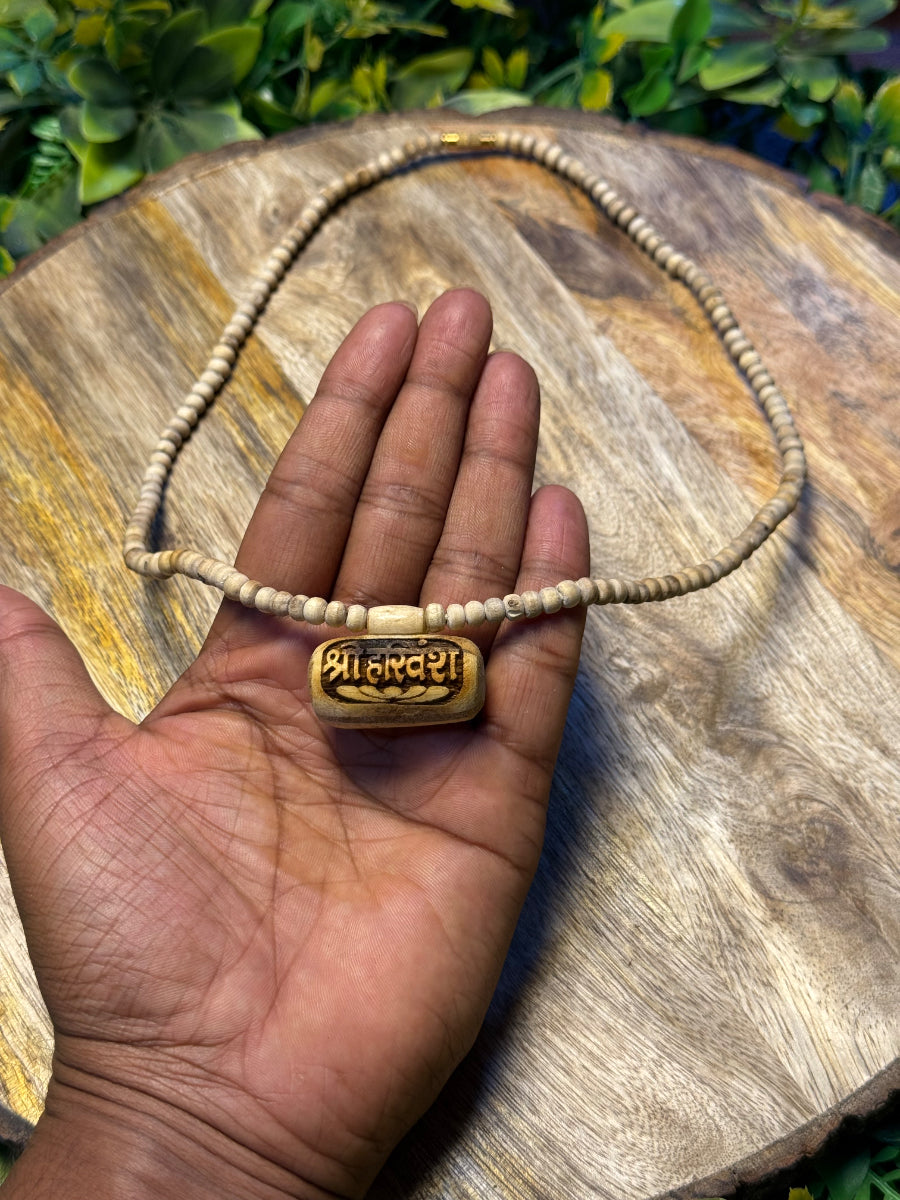 Radhaballabh Shri Harivansh Bhaktmal Locket Original Tulsi Mala The Vrinda Store - Original Tulsi Kanthi Mala Shop In Vrindavan