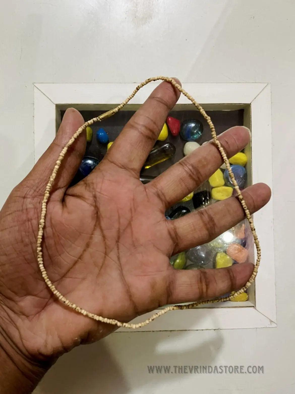 1 Round Original Tulsi Mala(Barik size)