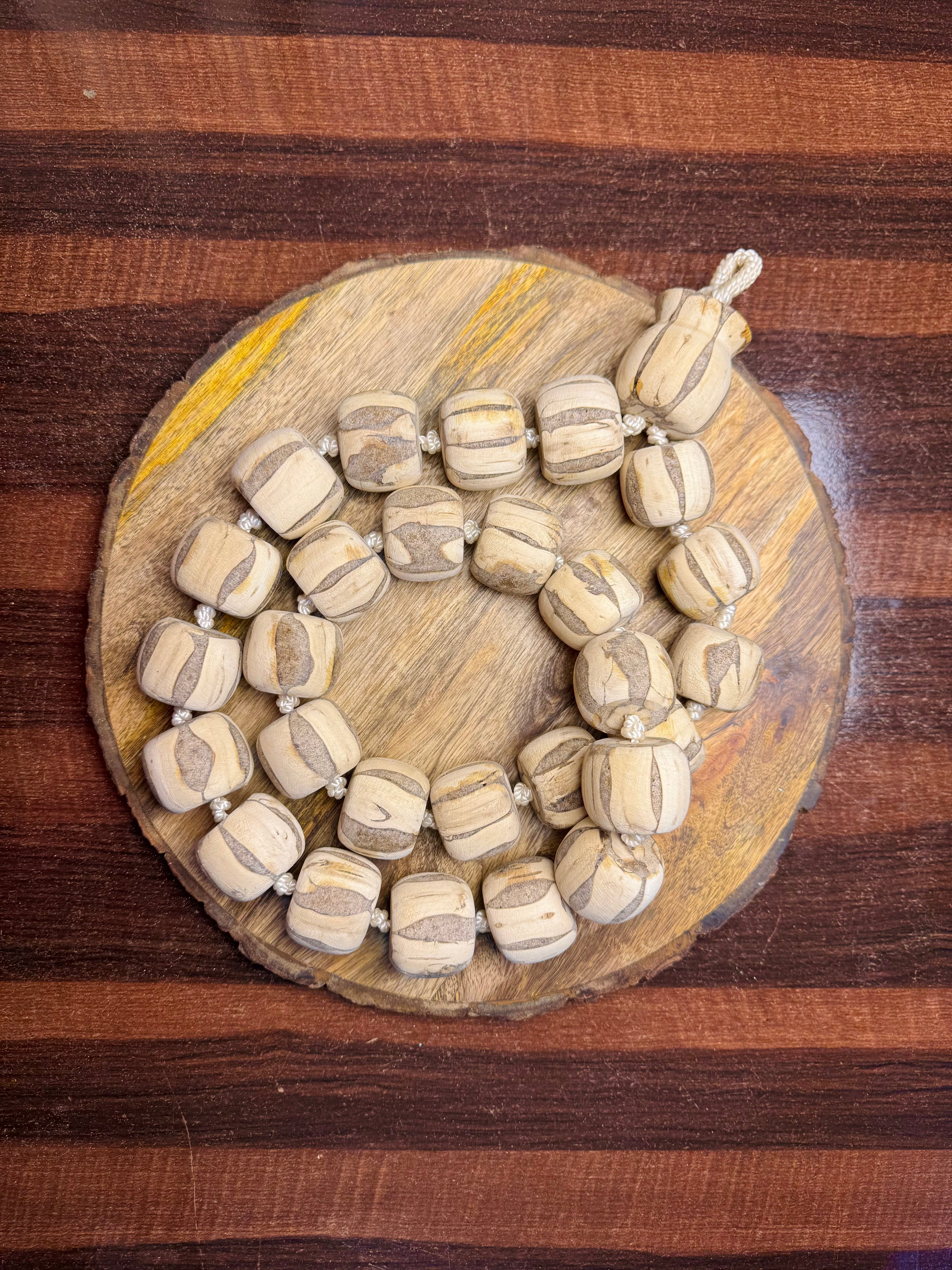 27+1 Big Size Pure Tulsi Mala The Vrinda Store - Original Tulsi Kanthi Mala Shop In Vrindavan