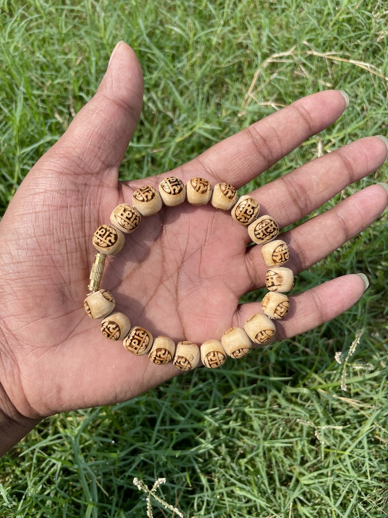 Ram Name Original Tulsi Bracelet The Vrinda Store - Original Tulsi Kanthi Mala Shop In Vrindavan