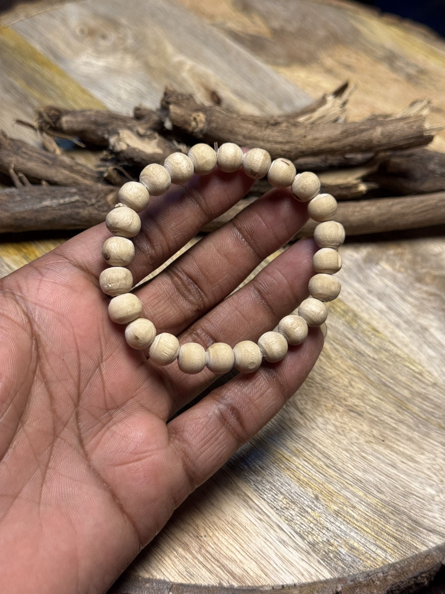 Round Beads Original Tulsi Bracelet The Vrinda Store - Original Tulsi Kanthi Mala Shop In Vrindavan