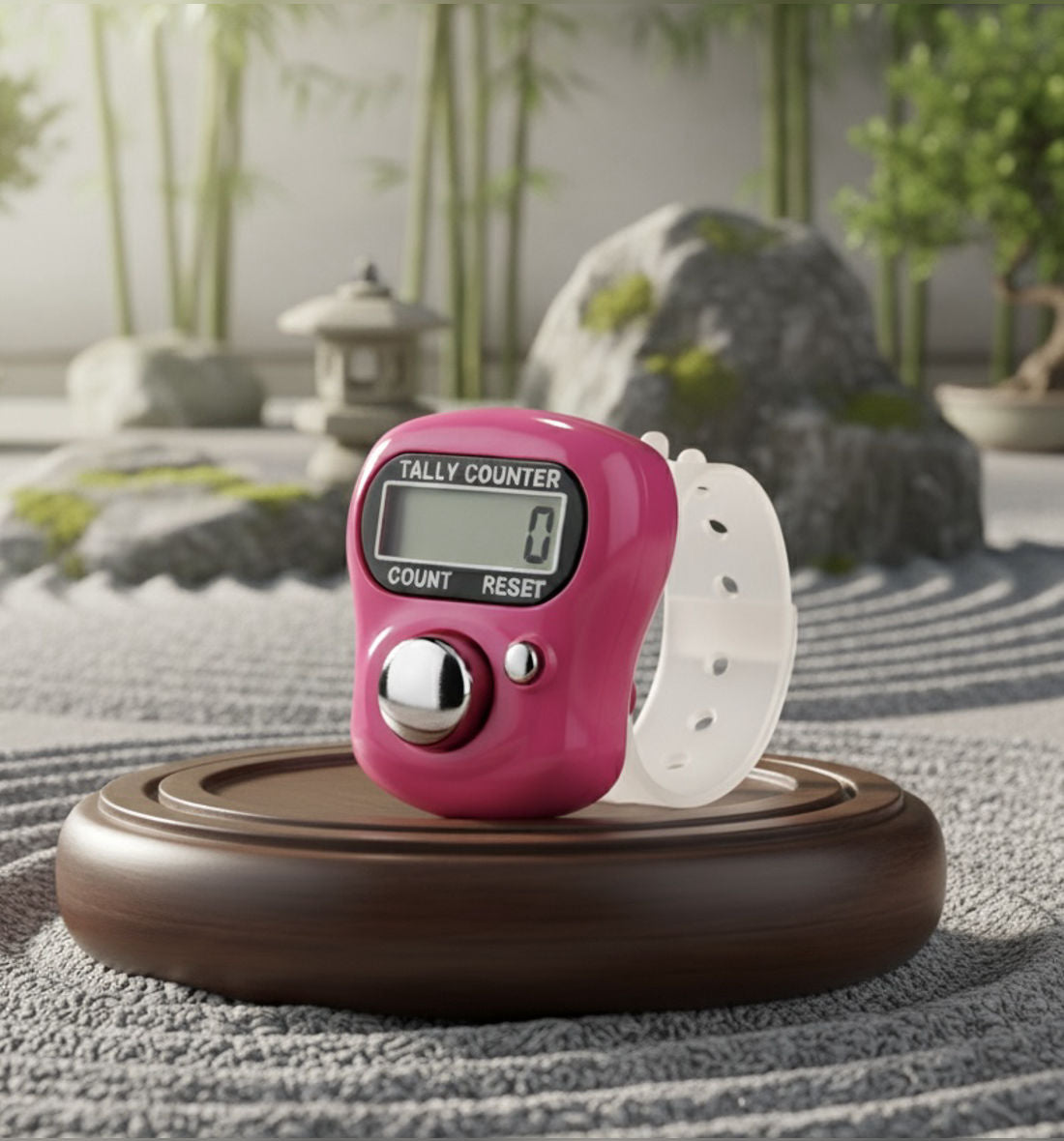 Digital Electronic Mini Finger Jap Counter | Multiple Colours The Vrinda Store - Original Tulsi Kanthi Mala Shop In Vrindavan