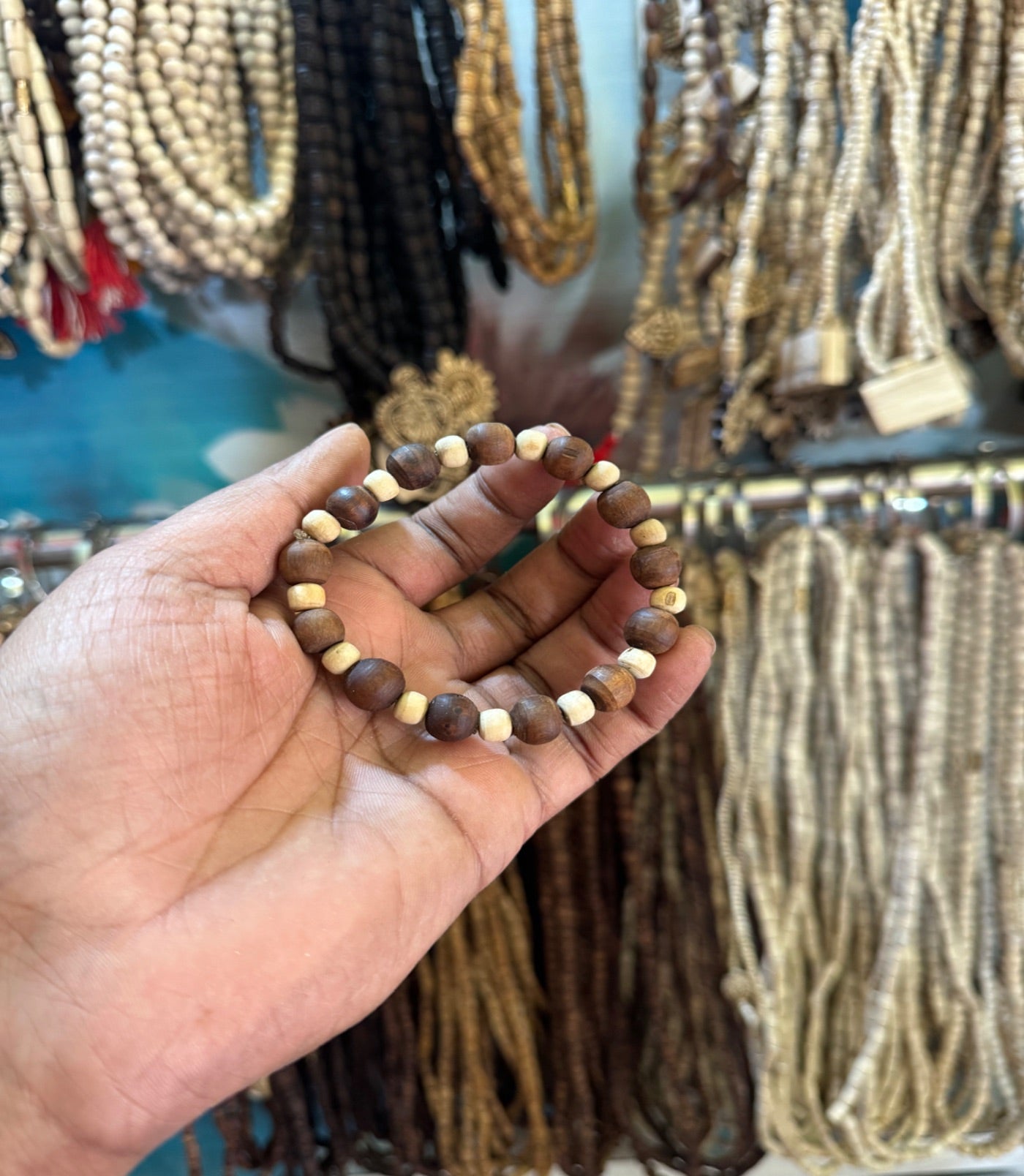 Original Tulsi Bracelet The Vrinda Store-Original Tulsi Kanthi Mala In Vrindavan