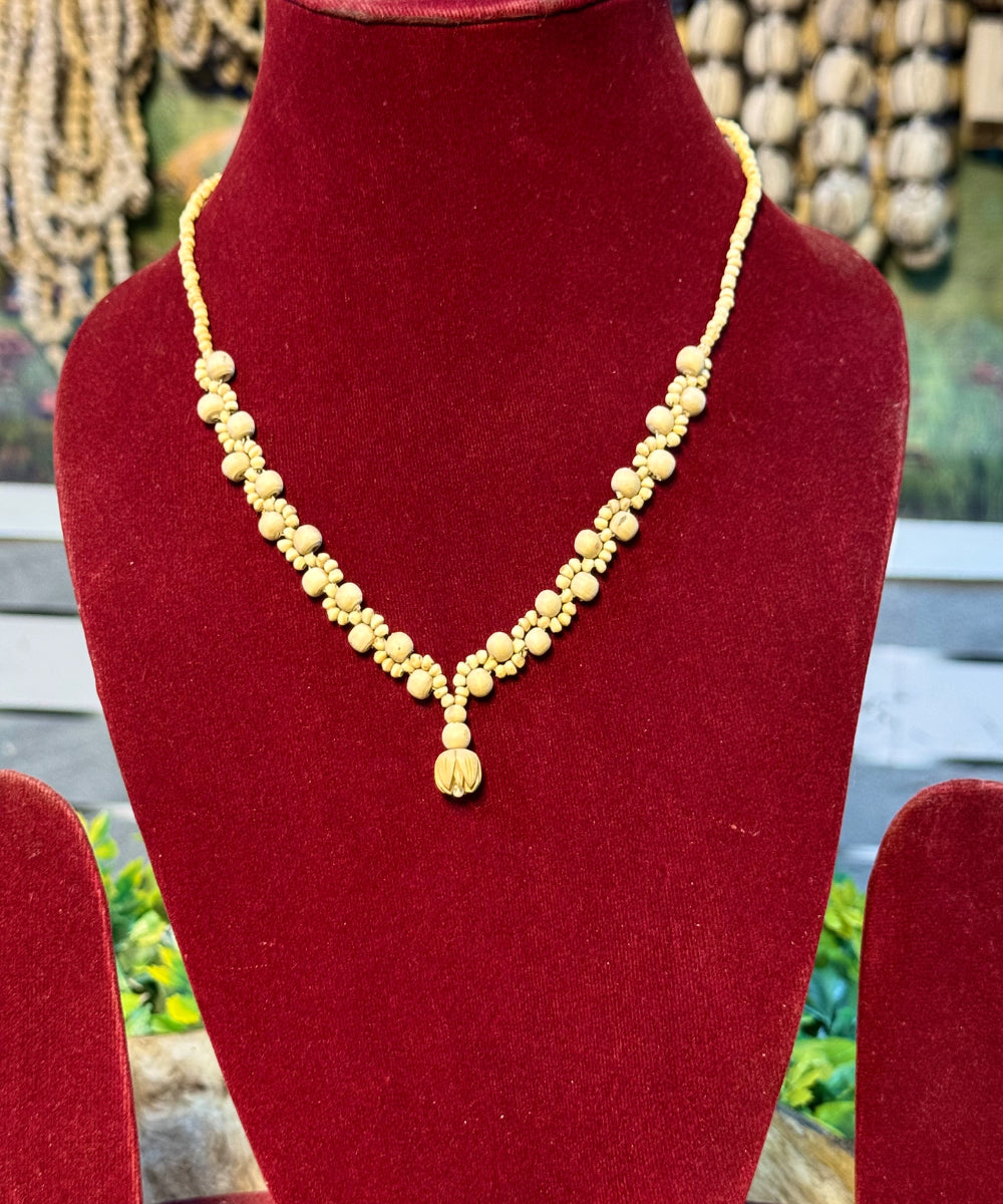 100% Original Tulsi Necklace Made In Vrindavan The Vrinda Store - Original Tulsi Kanthi Mala Shop In Vrindavan