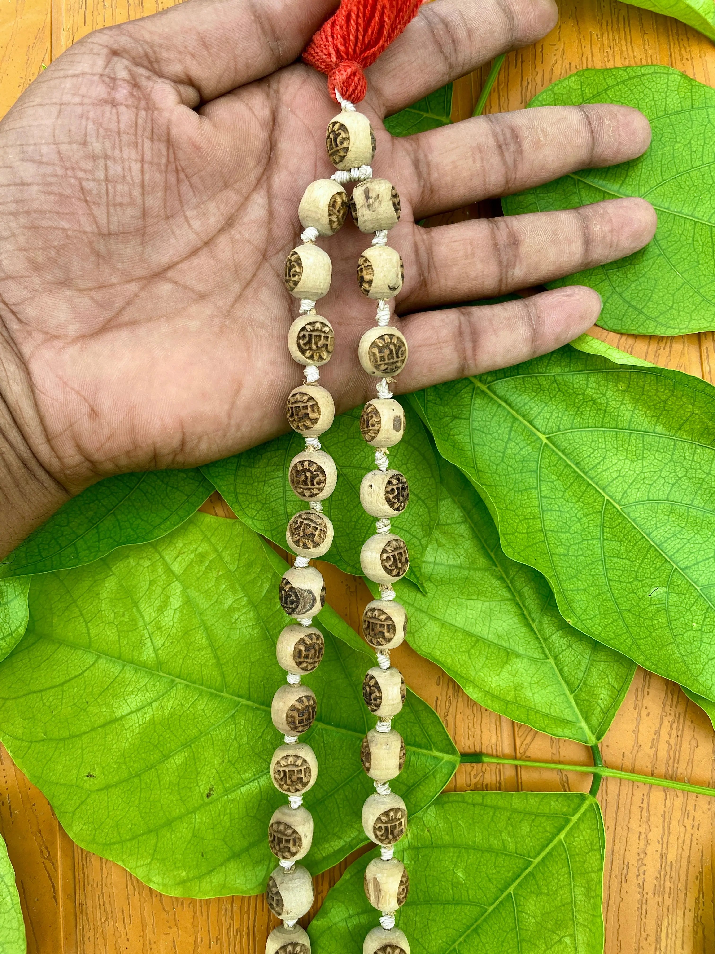 108+1 Ram Name Original Tulsi Japmala The Vrinda Store-Original Tulsi Kanthi Mala In Vrindavan