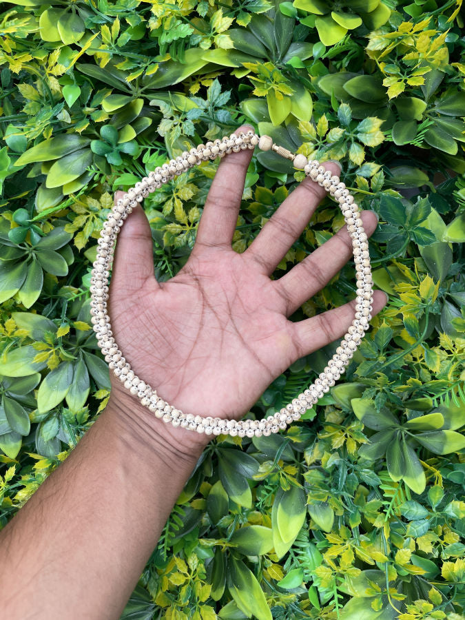 Single Round Chain Style Original Tulsi Mala From Vrindavan The Vrinda Store - Original Tulsi Kanthi Mala Shop In Vrindavan