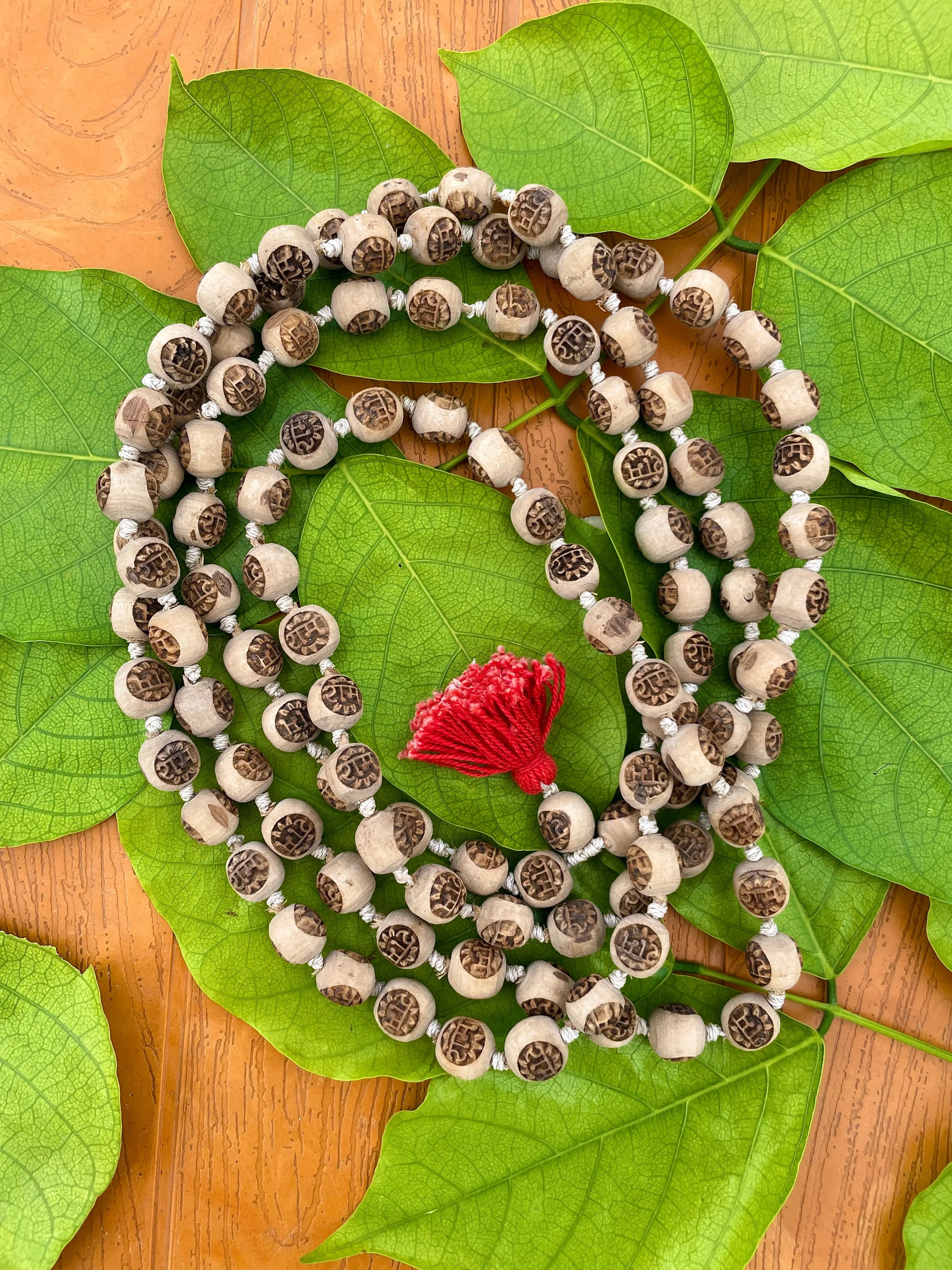 108+1 Ram Name Original Tulsi Japmala The Vrinda Store-Original Tulsi Kanthi Mala In Vrindavan