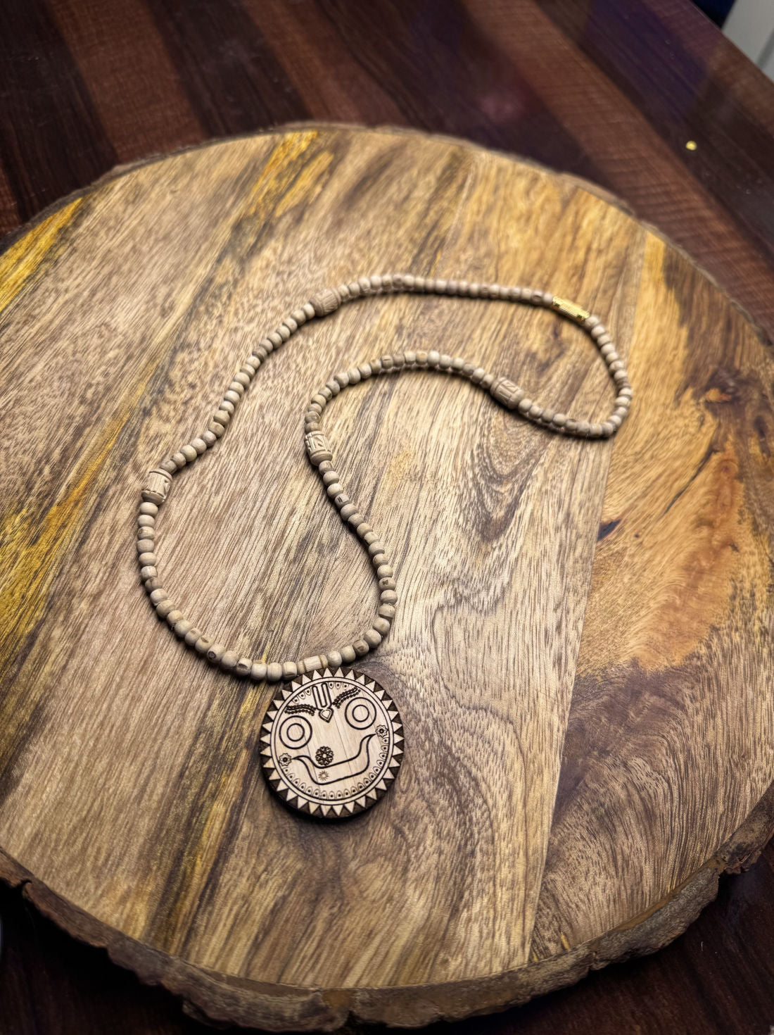 Jagannath Ji Original Tulsi Mala | 100% Pure & Handmade The Vrinda Store - Original Tulsi Kanthi Mala Shop In Vrindavan