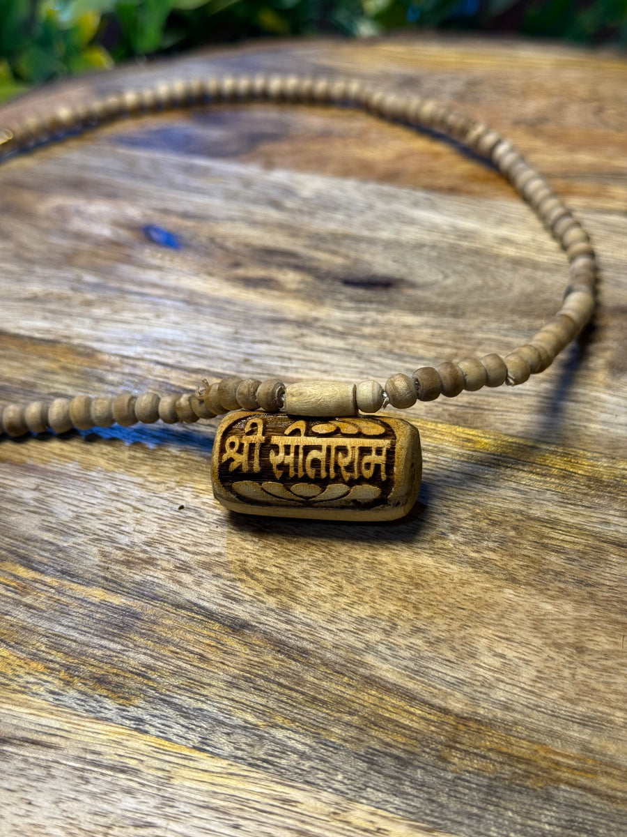 Shri Sitaram Bhaktmal Original Tulsi Mala The Vrinda Store - Original Tulsi Kanthi Mala Shop In Vrindavan