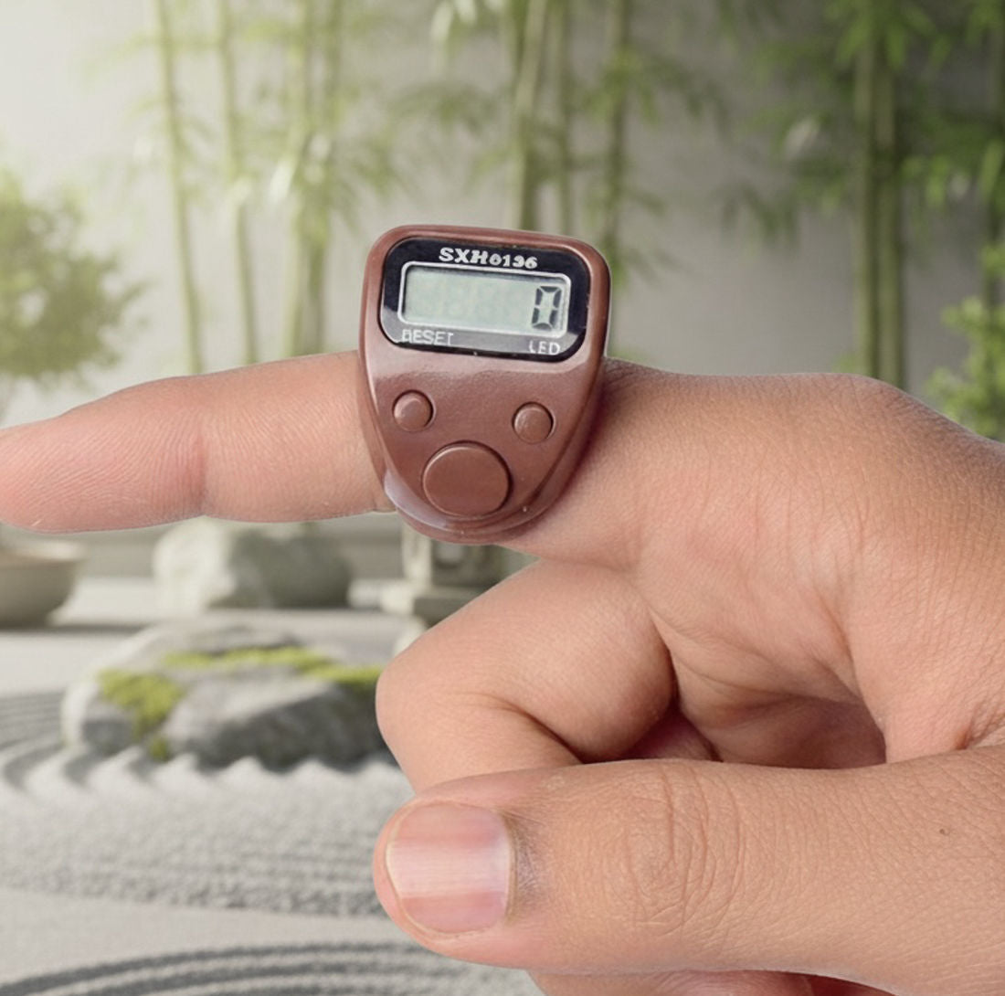 Digital Naam Jap Counter With LED Light The Vrinda Store - Original Tulsi Kanthi Mala Shop In Vrindavan