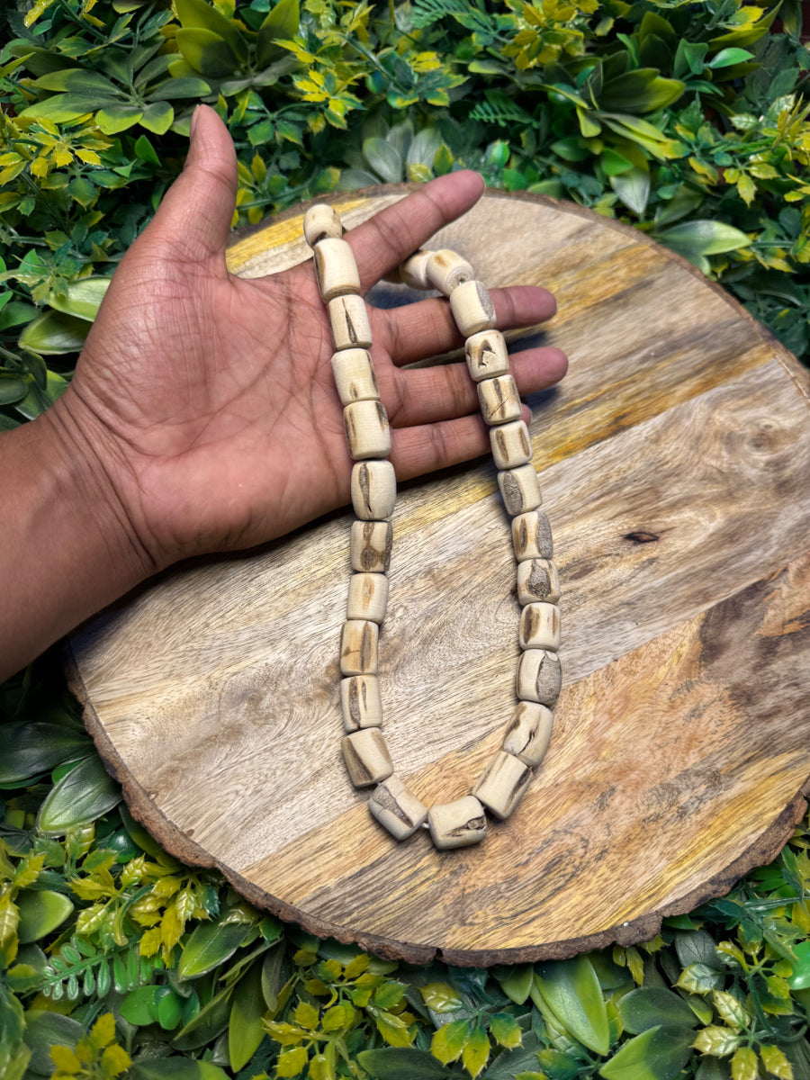 1 Round Big Size Original Tulsi Kanthi Mala The Vrinda Store - Original Tulsi Kanthi Mala Shop In Vrindavan