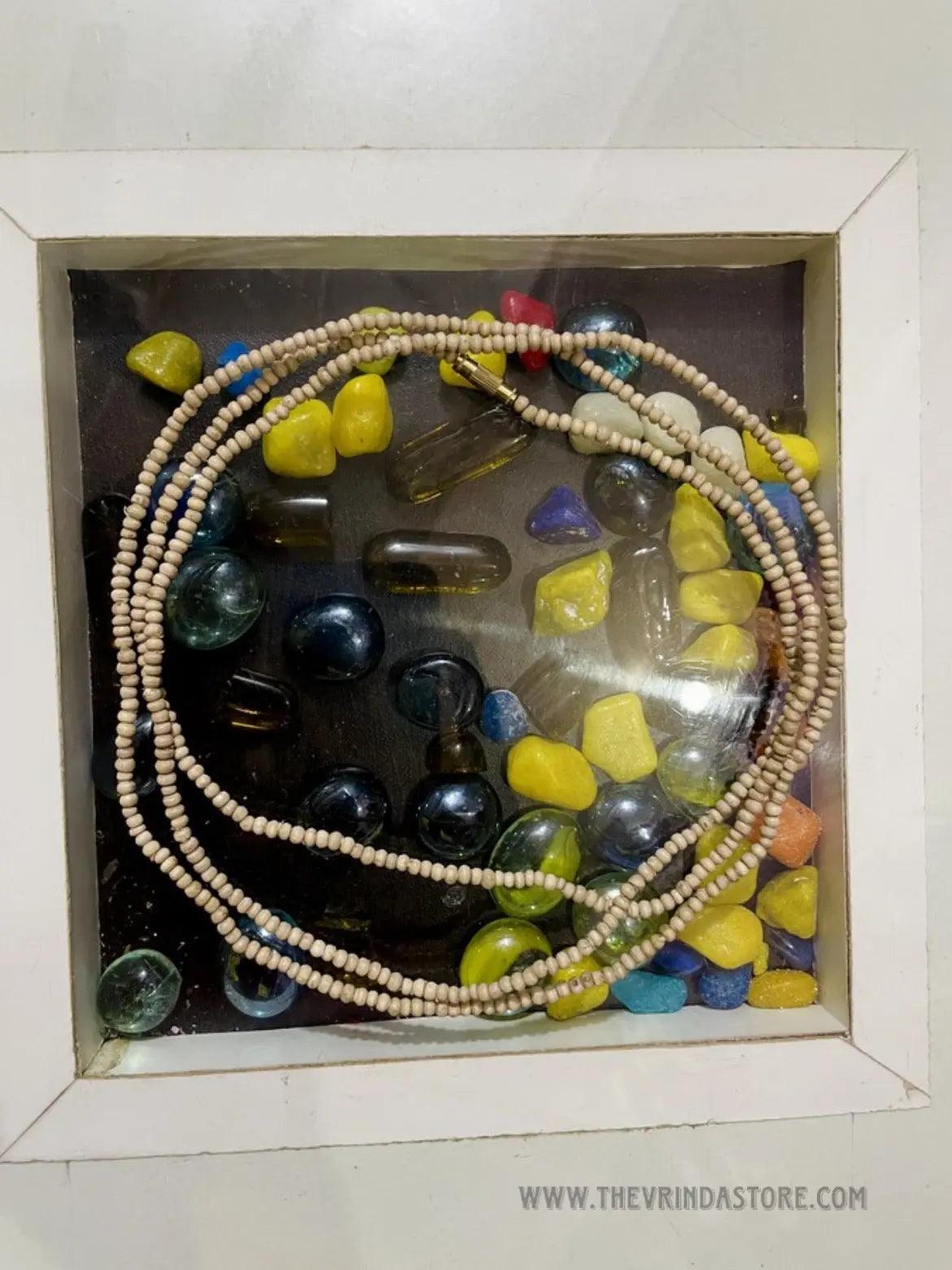 3 Round Original Tulsi Mala The Vrinda Store-Original Tulsi Kanthi Mala In Vrindavan