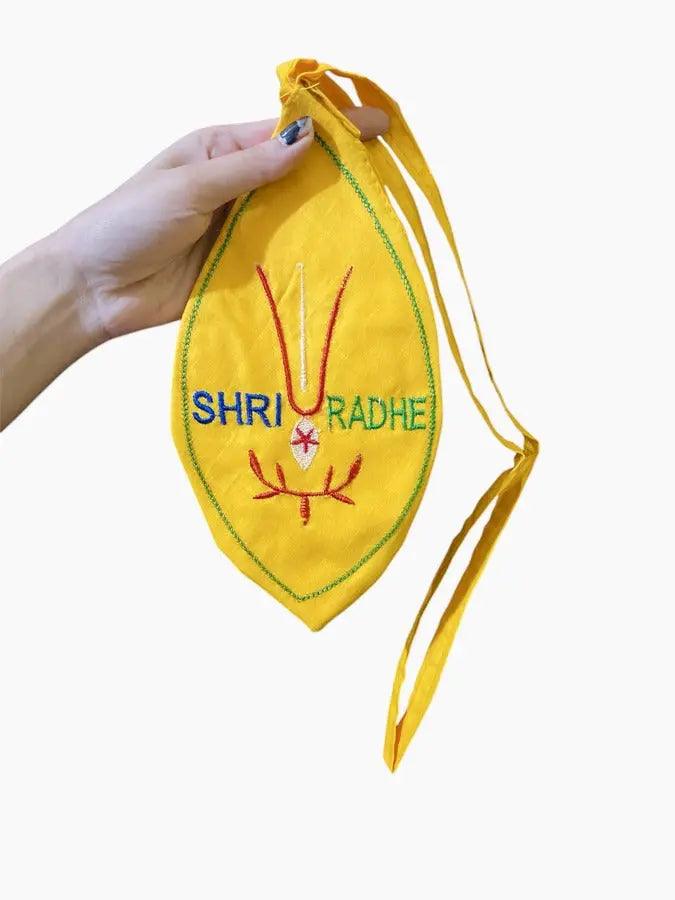 Shri Radha Jap Bag The Vrinda Store-Original Tulsi Kanthi Mala In Vrindavan