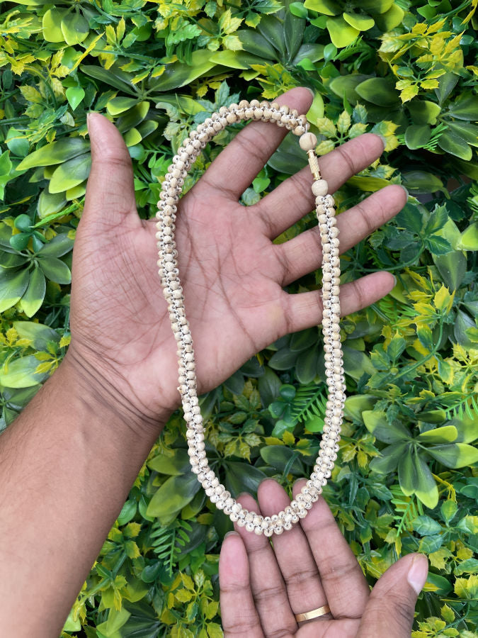Single Round Chain Style Original Tulsi Mala From Vrindavan The Vrinda Store - Original Tulsi Kanthi Mala Shop In Vrindavan
