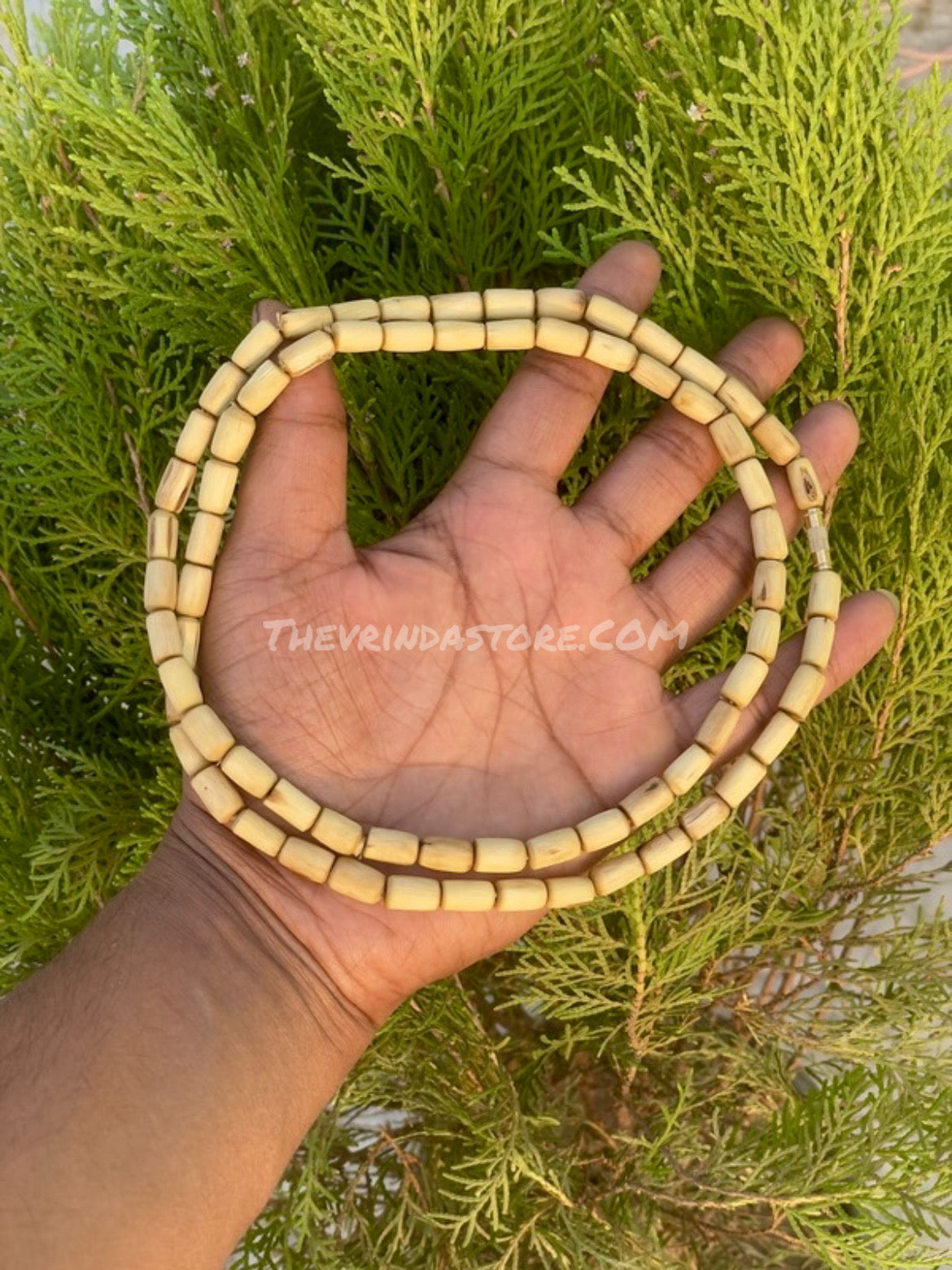 2 Round Original Tulsi Mala The Vrinda Store-Original Tulsi Kanthi Mala In Vrindavan