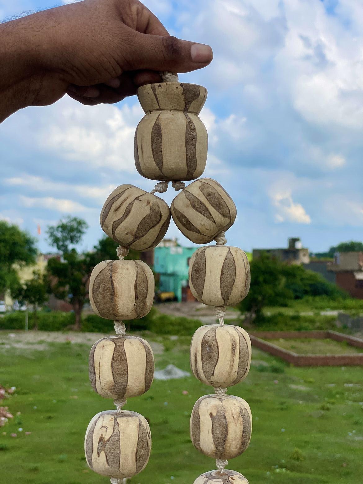 Bab.la Rind 27 + 1 Big Beads Original Tulsi Mala - The Vrinda