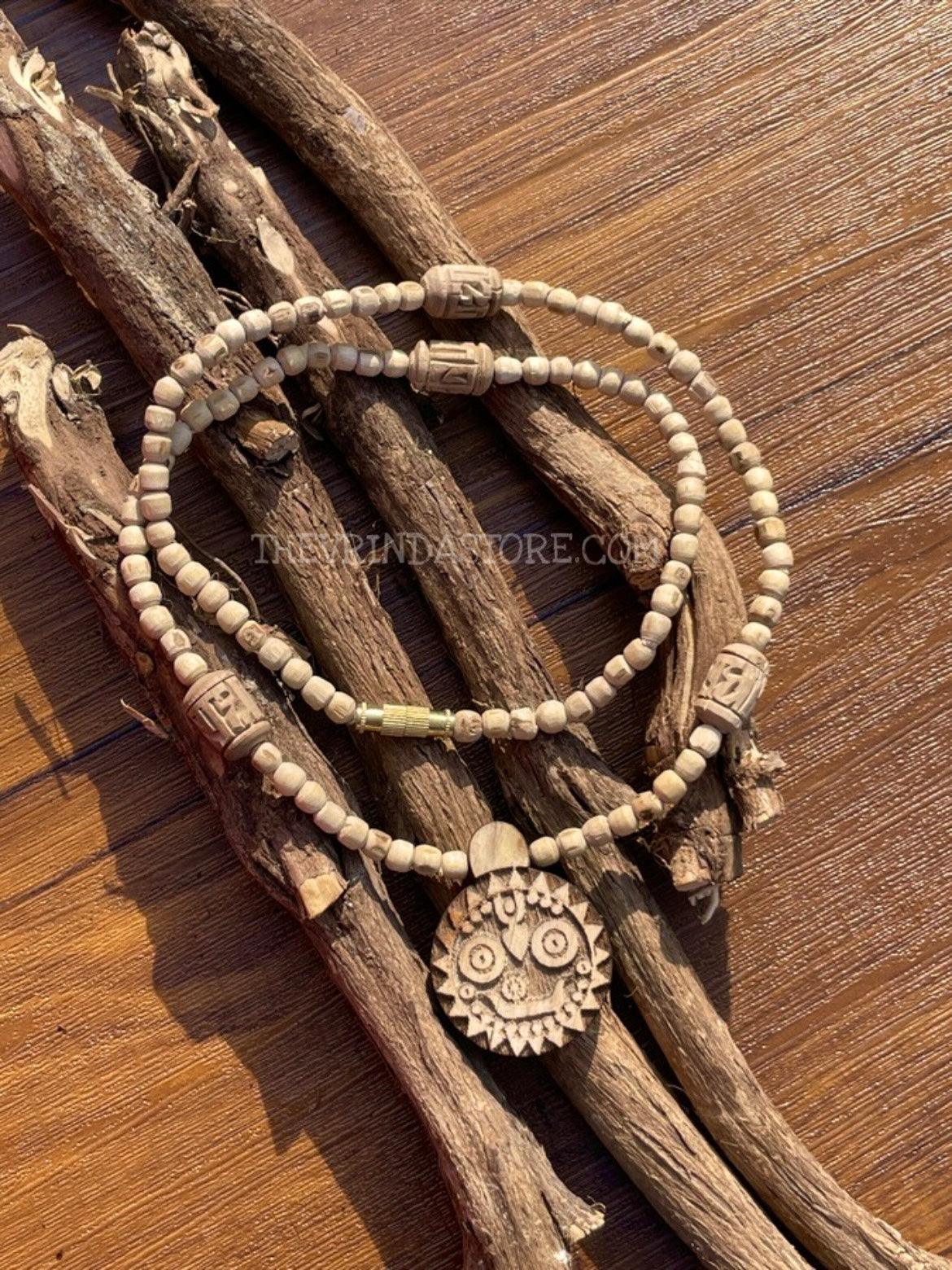 Jagannath Ji Locket Original Tulsi Mala The Vrinda Store - Original Tulsi Kanthi Mala Shop In Vrindavan