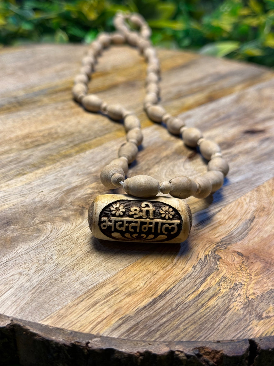 Shri Bhaktmal Locket Original Tulsi Mala The Vrinda Store - Original Tulsi Kanthi Mala Shop In Vrindavan