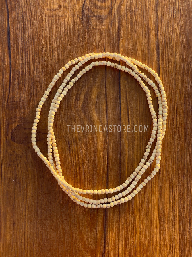 3 Round Original Tulsi Mala The Vrinda Store - Original Tulsi Kanthi Mala Shop In Vrindavan