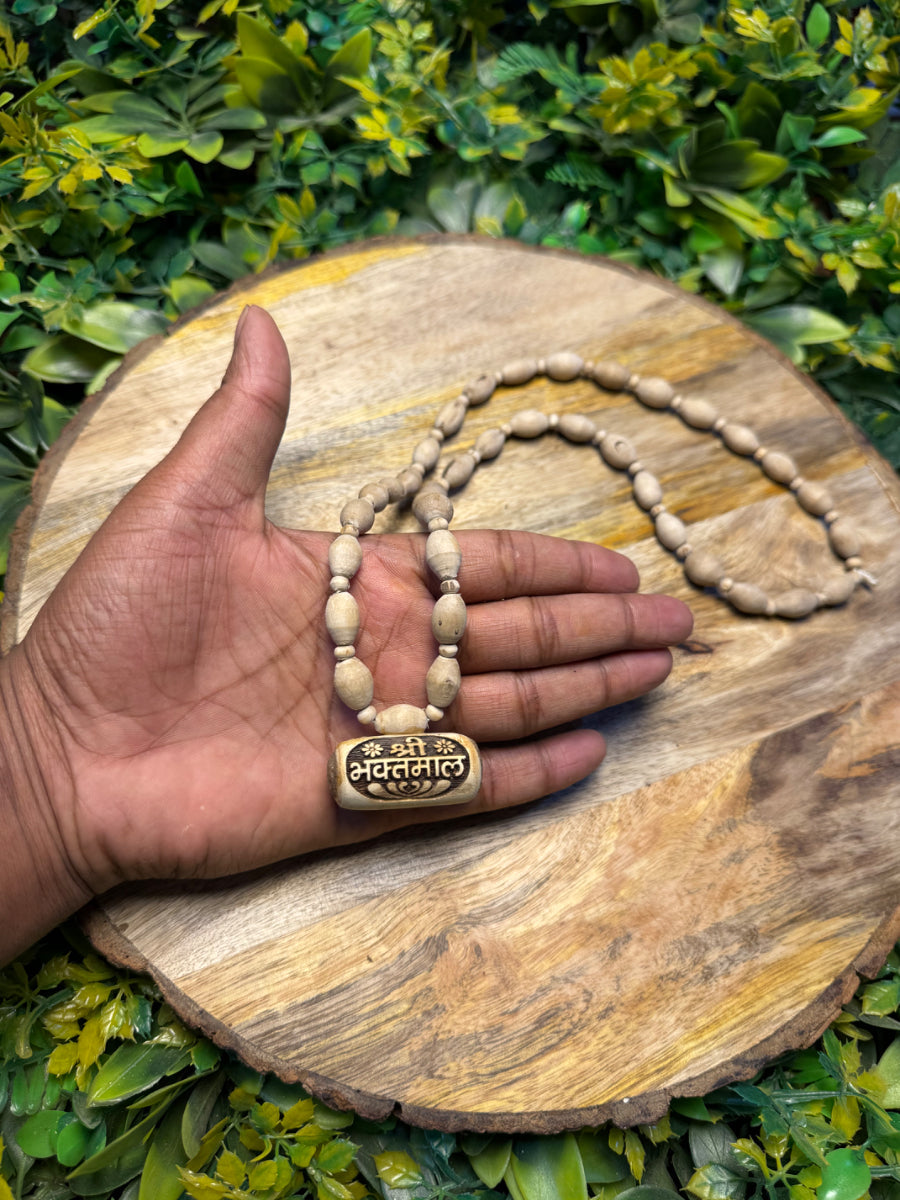 Shri Bhaktmal Locket Original Tulsi Mala The Vrinda Store - Original Tulsi Kanthi Mala Shop In Vrindavan