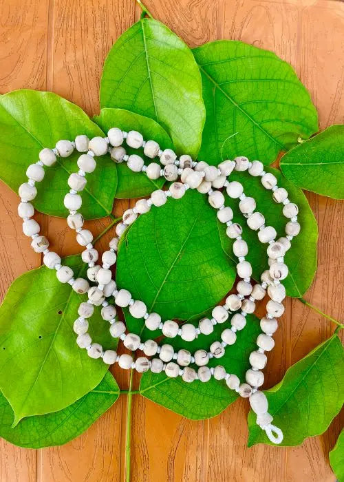 108+1 Original Tulsi Japmala The Vrinda Store-Original Tulsi Kanthi Mala In Vrindavan