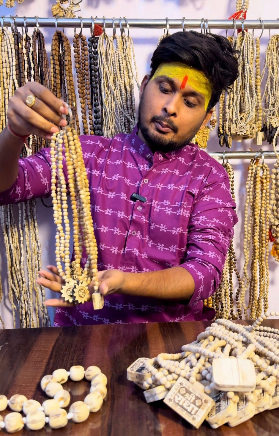 The Vrinda Store - Original Tulsi Kanthi Mala Shop In Vrindavan